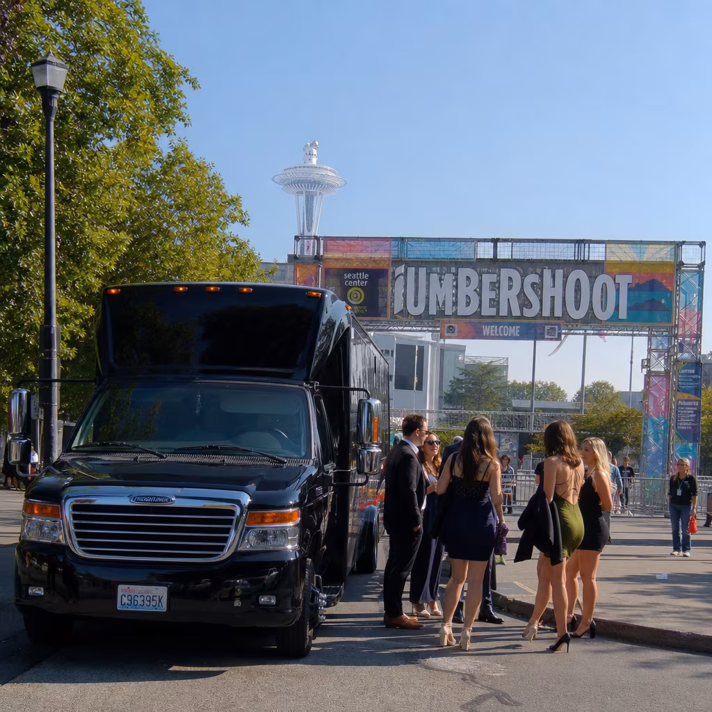 Rent a Bus to Bumbershoot at Seattle Center