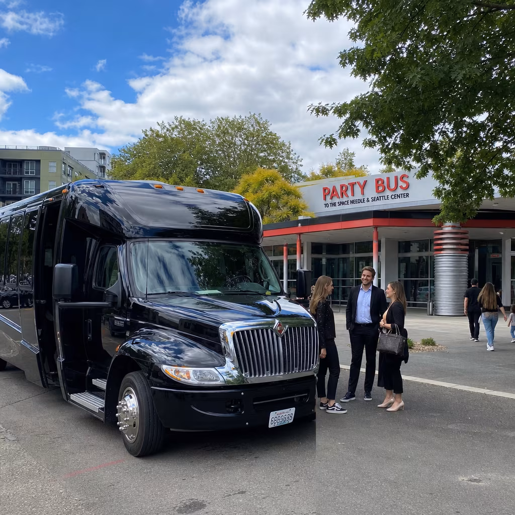 Party Bus to the Space Needle & Seattle Center