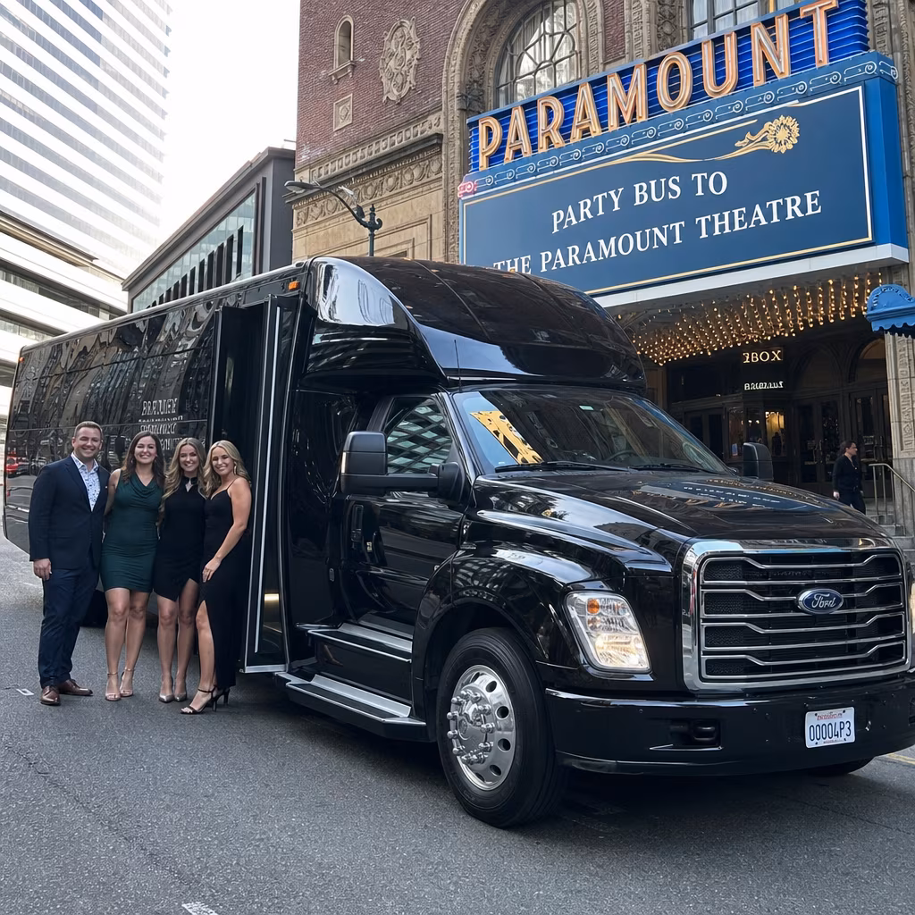Party Bus to the Paramount Theatre