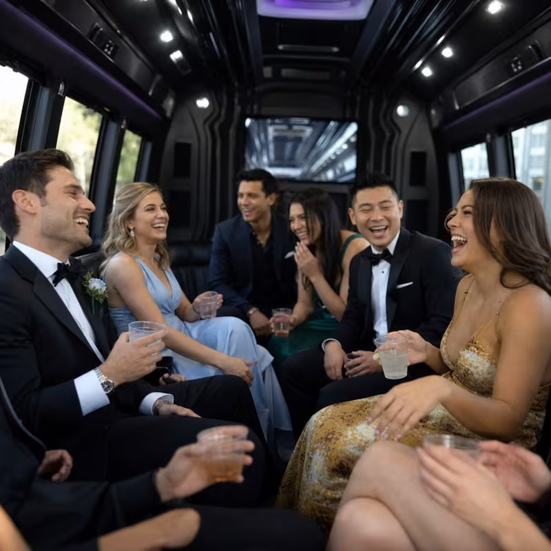 Seattle Prom & Homecoming Transportation fleet vehicle