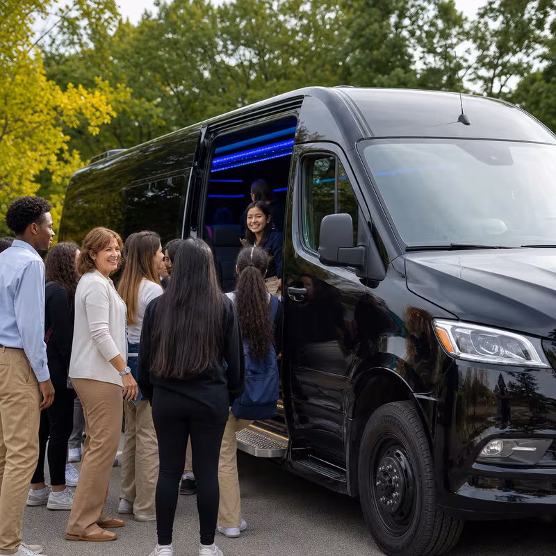 Seattle School Transportation fleet vehicle