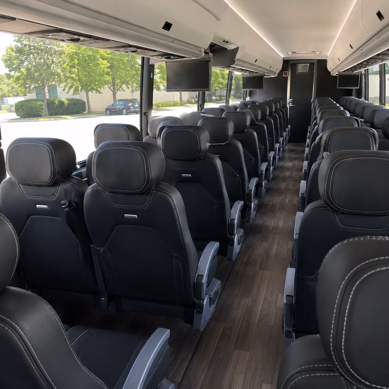 Seattle Airport Shuttle & Transportation party bus exterior
