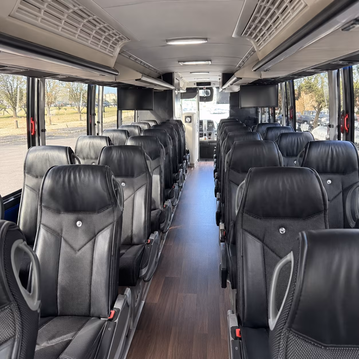 Seattle Airport Shuttle & Transportation party bus exterior