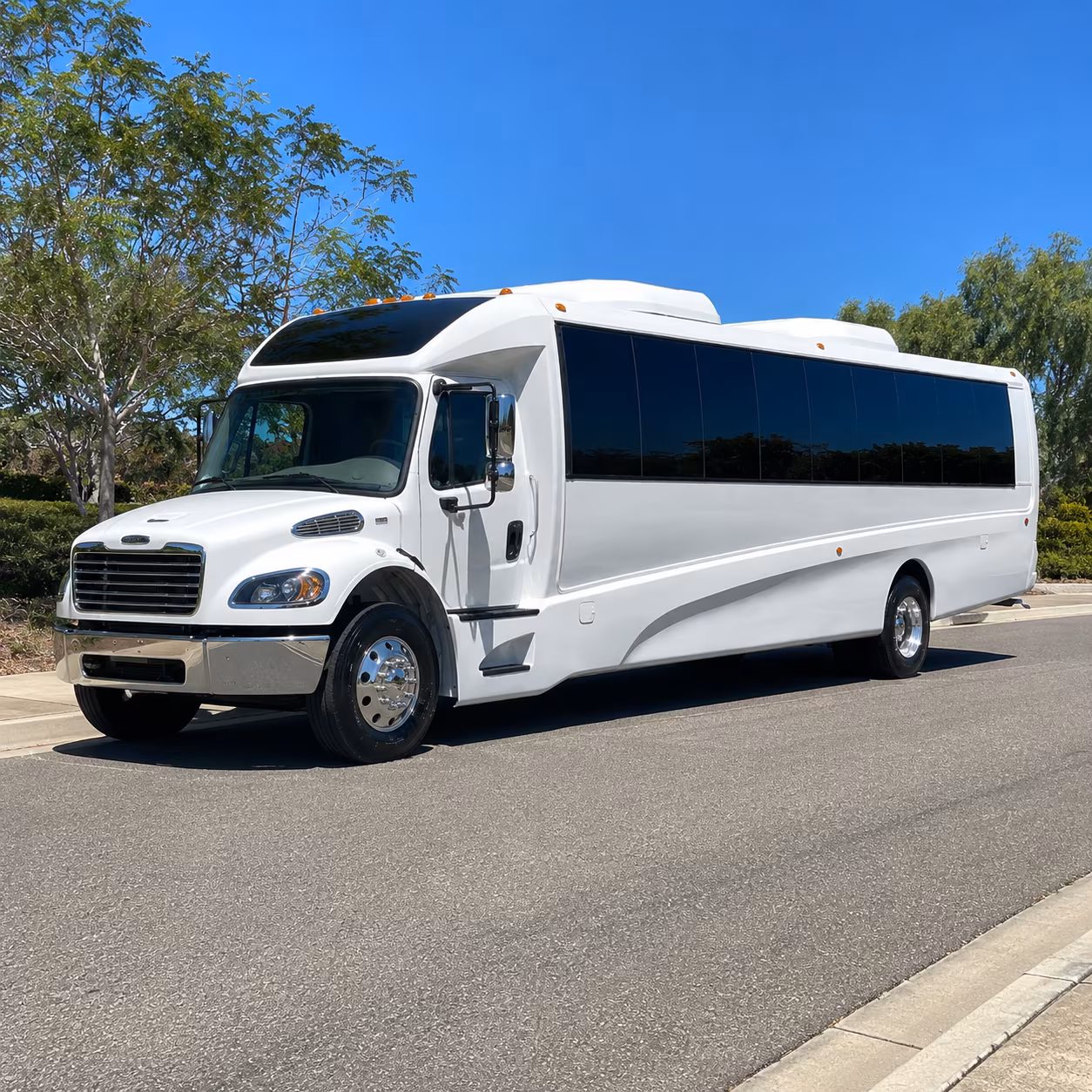 Seattle Airport Shuttle & Transportation party bus exterior