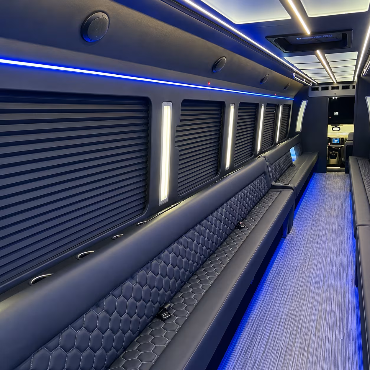 Seattle Concert & Music Festival Transportation onboard seating