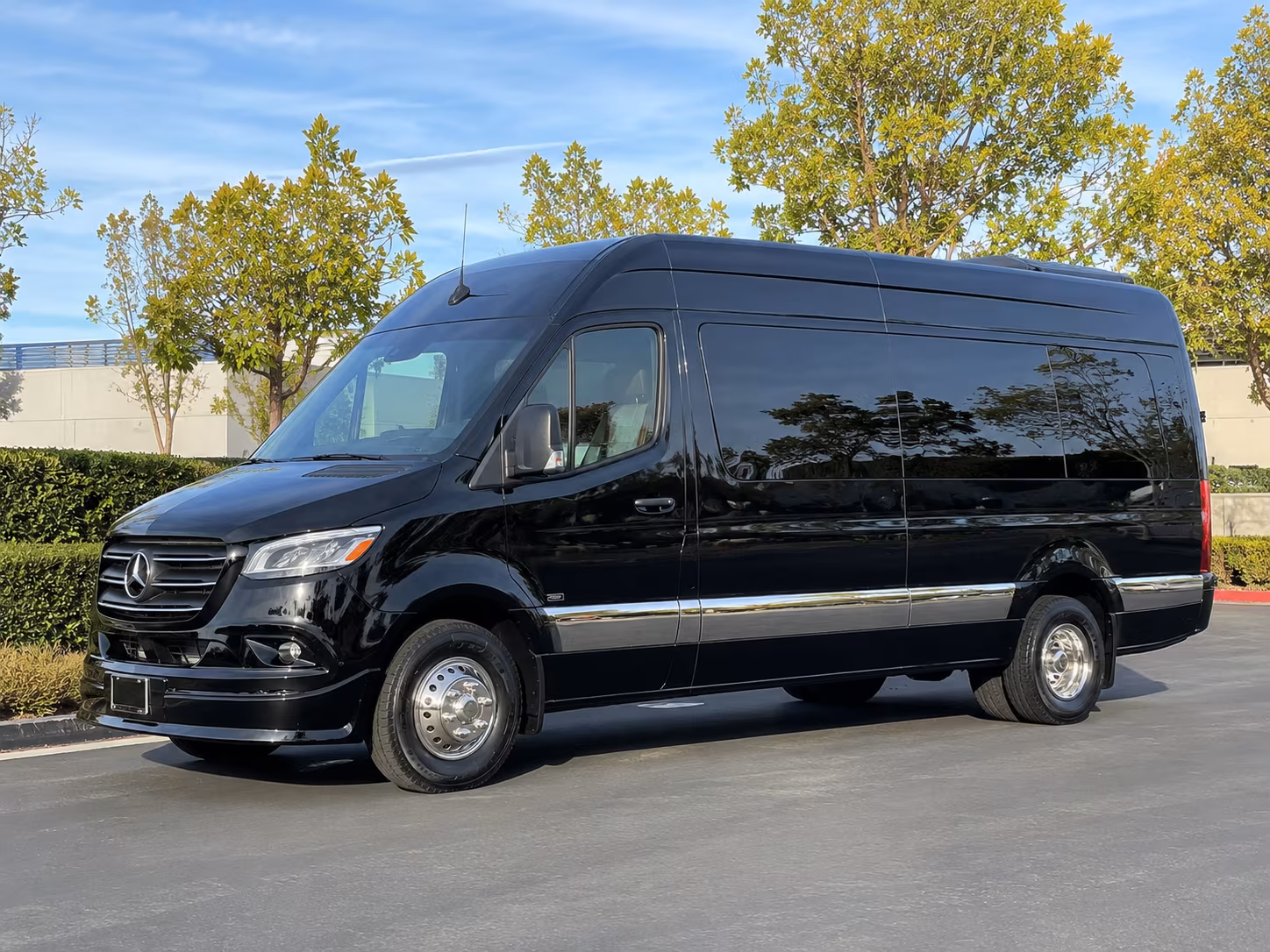 Seattle Corporate Transportation party bus exterior