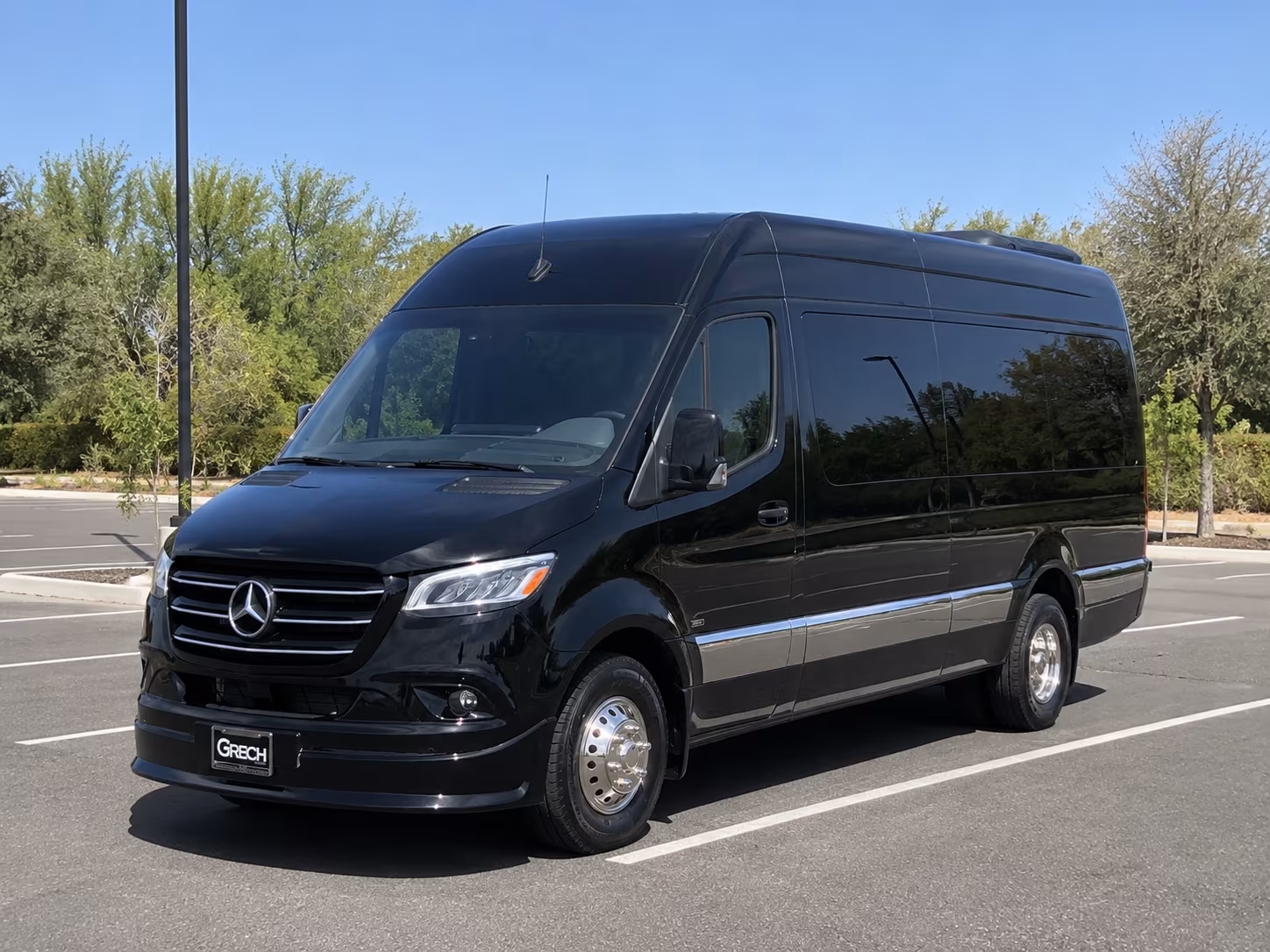 Seattle Corporate Transportation party bus exterior