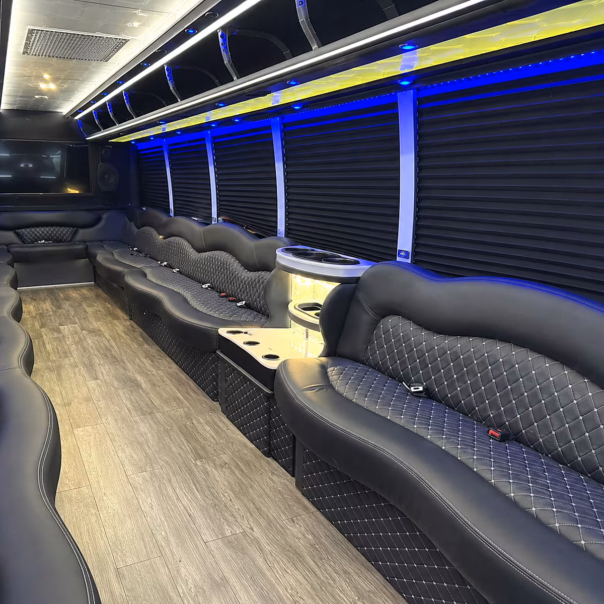 Seattle Prom & Homecoming Transportation onboard seating