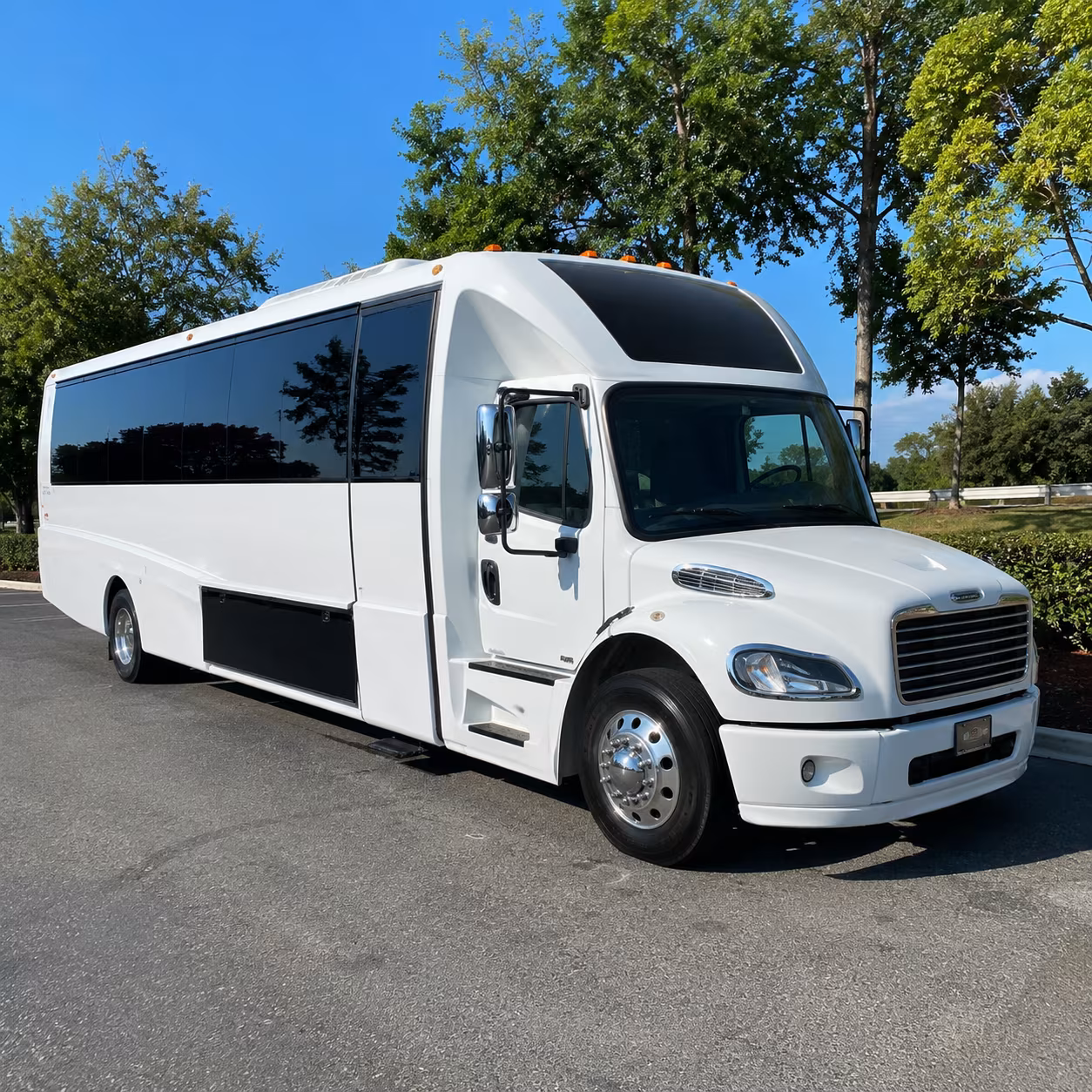 Seattle Prom & Homecoming Transportation party bus exterior