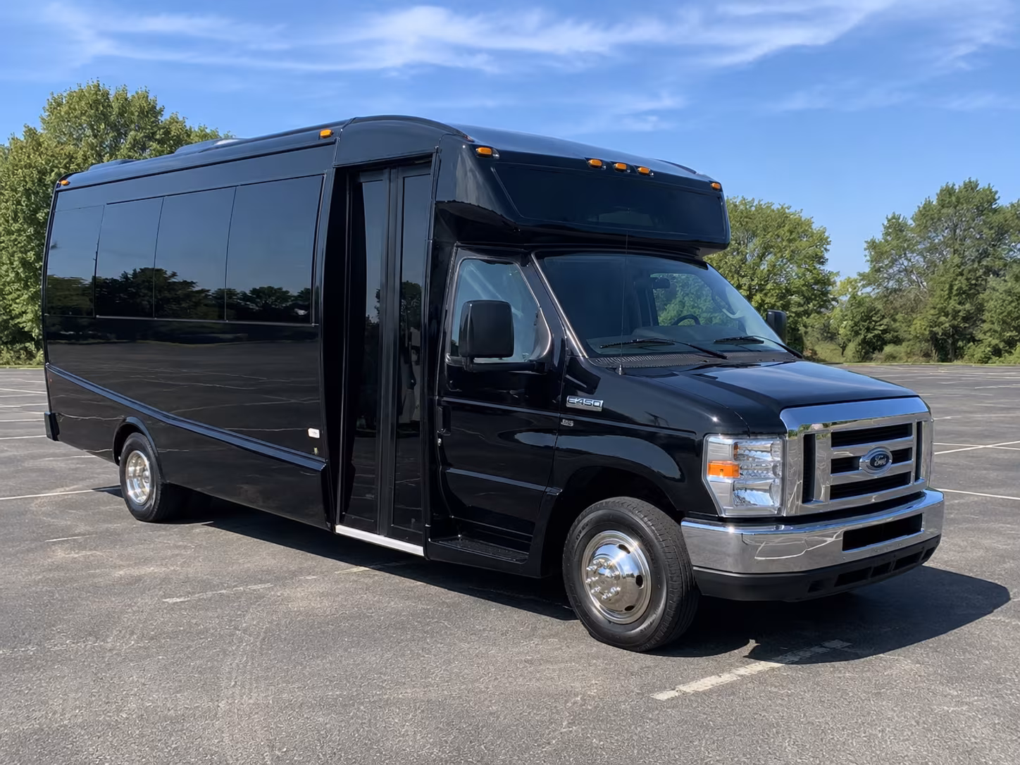 Seattle School Event Transportation party bus exterior