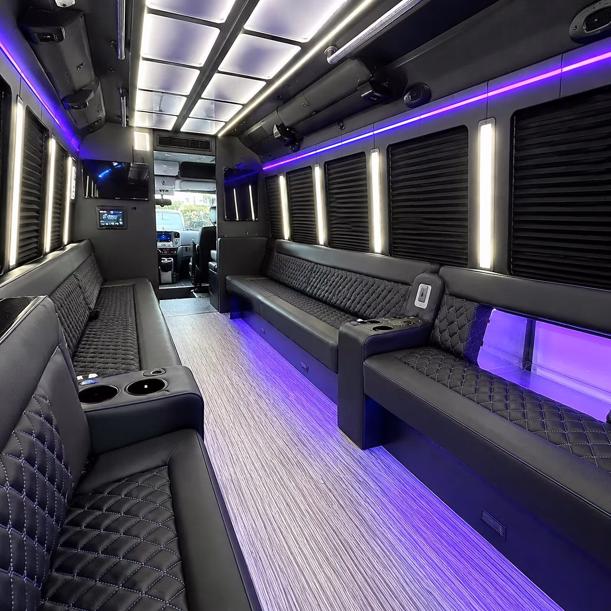 Seattle Sporting Event Transportation onboard seating