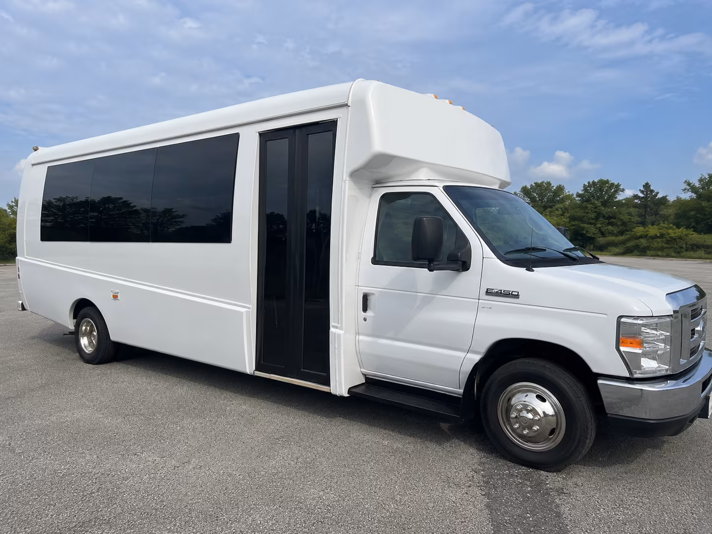 Seattle Sporting Event Transportation party bus exterior
