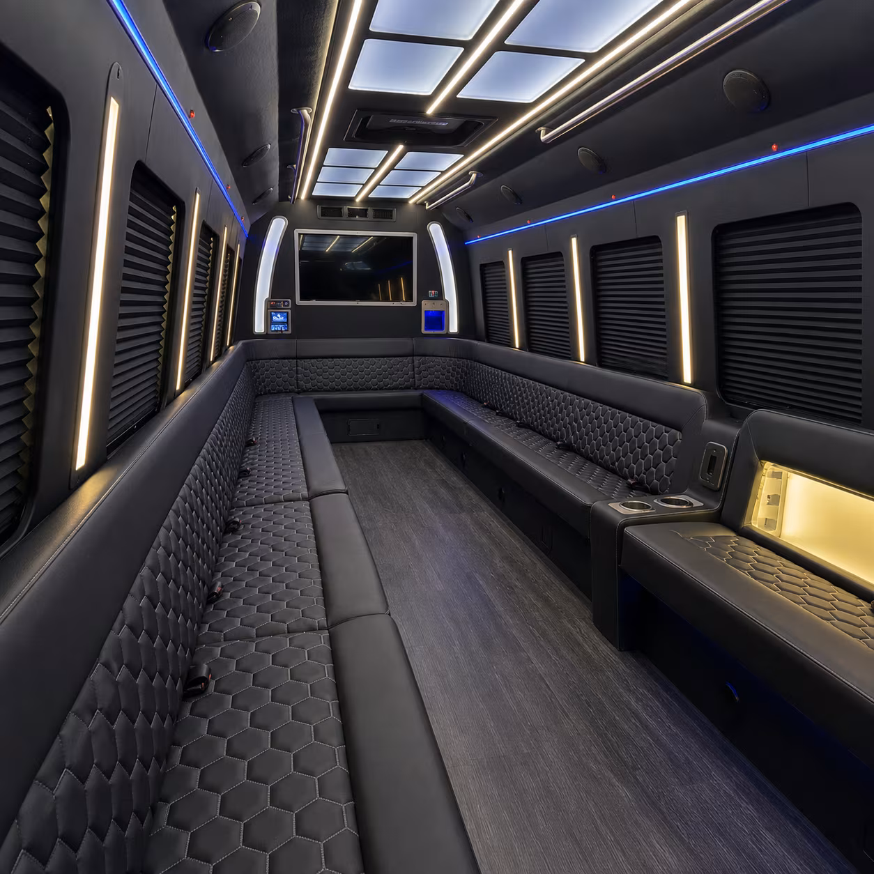 Seattle Winery Tour & Pub Crawl Transportation party bus exterior